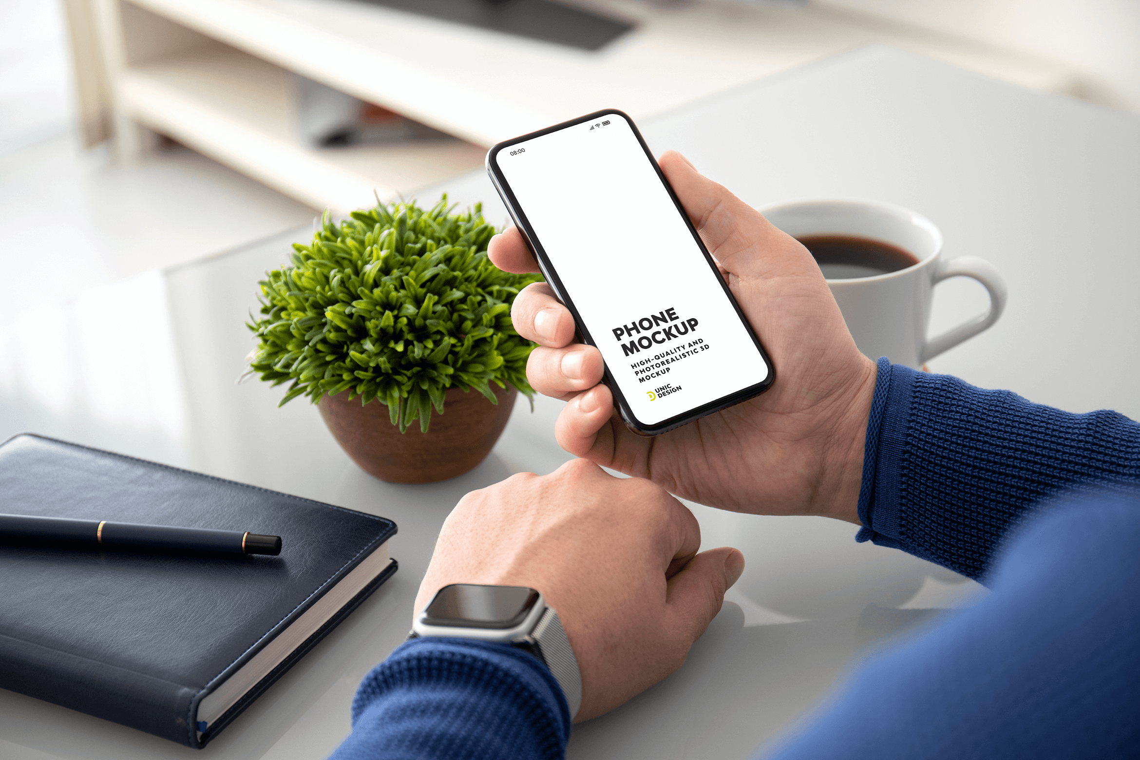 High-Quality Product Mockups for Design Presentation
