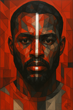 Custom Geometric Polygonal Portrait