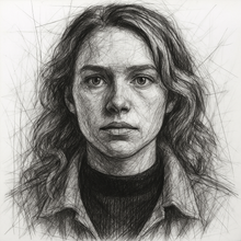 Custom Pencil Sketch Portrait