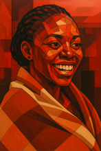 Custom Geometric Polygonal Portrait