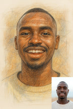 Custom Hand-Drawn Pencil Portrait