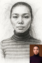 Custom Pencil Sketch Portrait