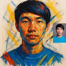 Custom Expressionist Portrait