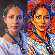 Custom Colorful Portrait