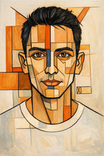 Custom Geometric Portrait Illustration