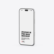 iPhone 18 Pro Max Mockup Set