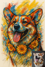 Custom Expressionist Portrait