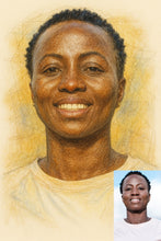 Custom Hand-Drawn Pencil Portrait