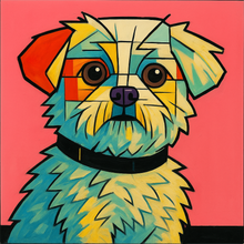 Custom Picasso-Style Cubist Portrait