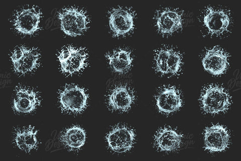 20 Water Photoshop Brushes