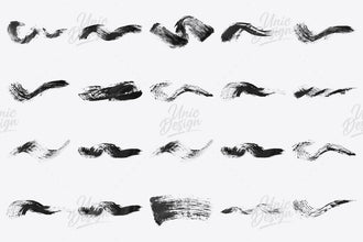 40 Mascara Photoshop Brushes