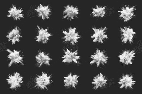 20 Powder Photoshop Brushes