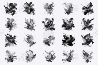 20 Abstract Art Photoshop Brushes