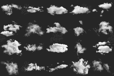 54 Cloud Photoshop Brushes