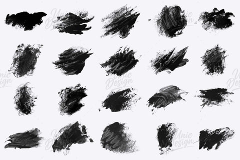 92 Dry Paint Photoshop Brushes