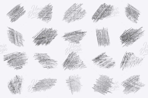 Stamp Crayon Brushes - 78 High-Quality Brushes