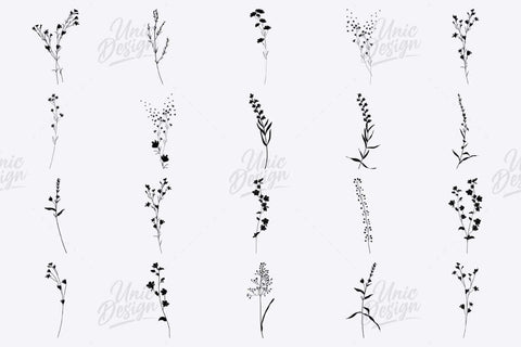 36 Plant Photoshop Brushes