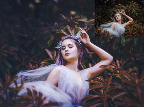 Iridescent Halo Photoshop Action