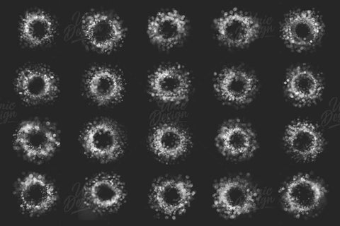 20 Bokeh Photoshop Brushes