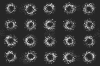 20 Bokeh Photoshop Brushes