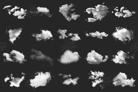 55 Cloud Photoshop Brushes