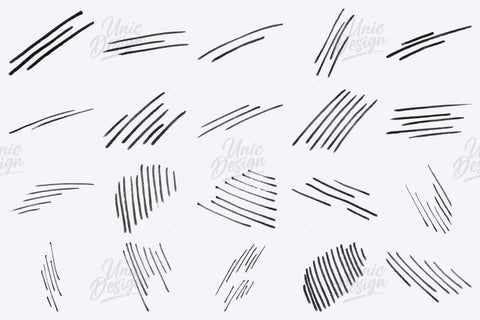 137 Ink Pen Photoshop Brushes