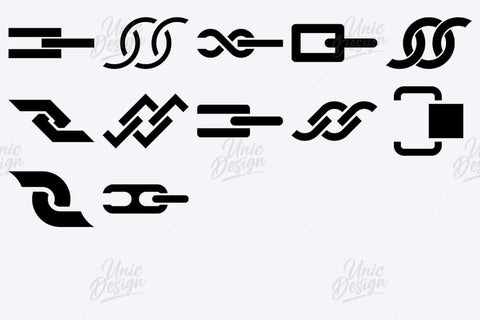 12 Chain Photoshop Brushes