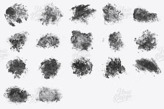 Grunge Stamp Brushes for Photoshop