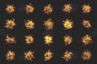 20 Flaming Photoshop Brushes