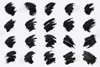 20 Impasto Photoshop Brushes