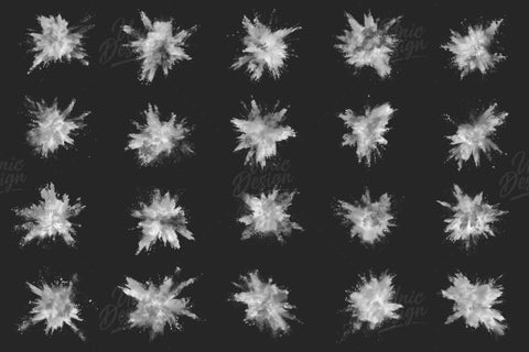 20 Powder Photoshop Brushes