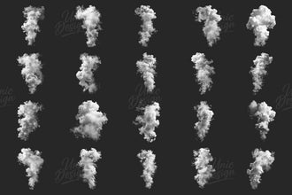 20 Smoke Photoshop Brushes