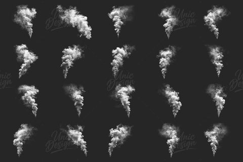 20 Vapor Photoshop Brushes