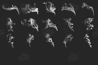 15 Smoke Photoshop Brushes