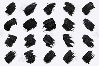 20 Impasto Photoshop Brushes