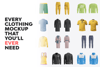 All Clothing Mockups Bundle