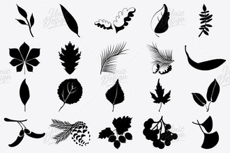 Unleash Creativity with Stamp Leaf Brushes!