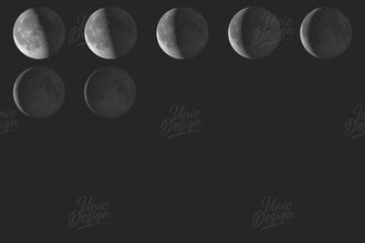 Stamp Moon Brushes - 27 High-Quality Moon Brushes