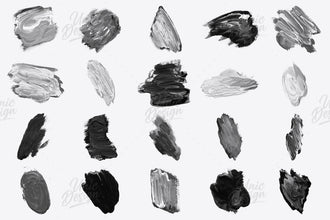 56 Marble Paint Photoshop Brushes