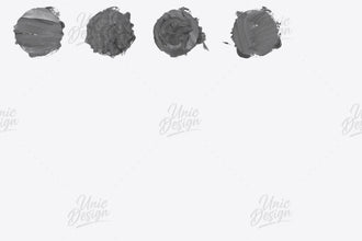 Stamp Circle Stroke Brushes - 27 High-Res Versions