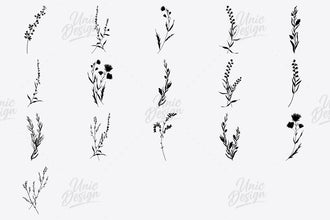 36 Plant Photoshop Brushes