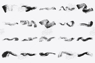 40 Mascara Photoshop Brushes