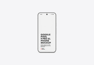 Google Pixel 9 Pro XL Phone Mockup