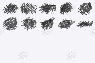 Stamp Marker Sketch Brushes - 50 High-Quality Versions