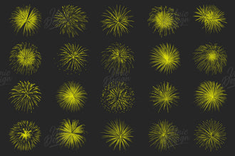 77 Fireworks Photoshop Brushes