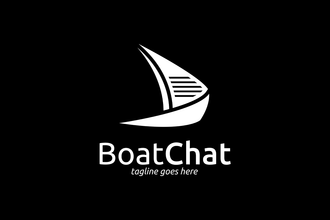 Boat Chat Logo Design