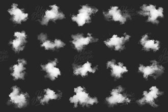 100 Fog Photoshop Brushes