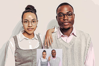 Custom Cartoon Portrait