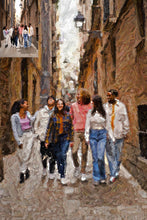 Custom Impasto Oil Paint Portrait