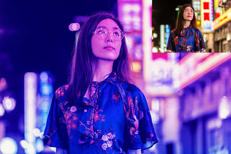 Neon Haze Photoshop Action